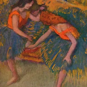 Deux Danseuses Corsages Jaunes c 1902 Deux Danseuses Corsages Jaunes c 1902