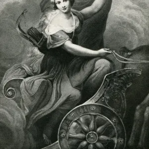 Diana In A Chariot