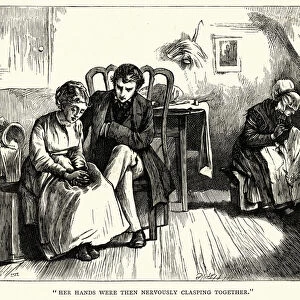 Dickens, Little Dorrit, Her hands were then nervously clasping together