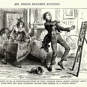 Dickens, Nicholas Nickleby, an extravagant pitch of fury