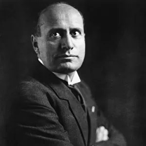 dictator Benito Mussolini Portrait 1935
