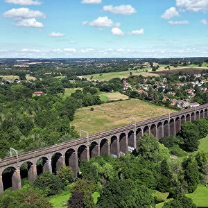 The Digswell Viaduct Aerial View
