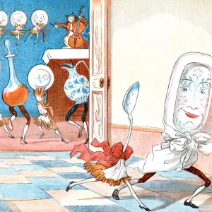 And the dish ran away with the spoon print And the dish ran away with the spoon print