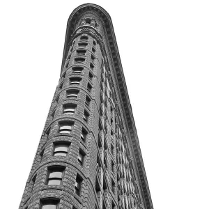 Distinctive Triangular Shaped Flatiron Building