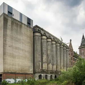 disused flourmill in north of France disused flourmill in north of France