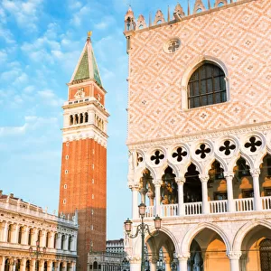 Doges palace and bell tower