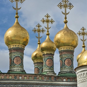Domes of the upper savior cathedral