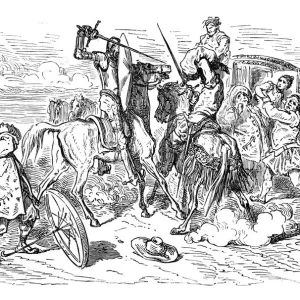 Don Quixote and the Brave Biscayan