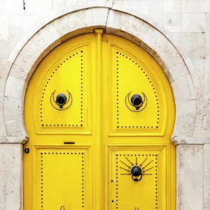 Doorway in the Medina of Tunis