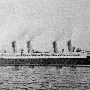 Double screw fast steamer - Kaiser Wilhelm der Grosse, Norddeutsche Lloyd