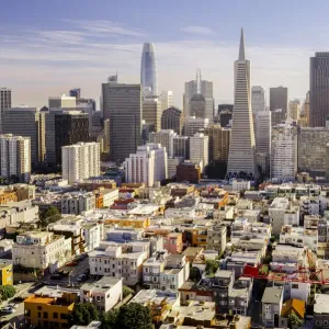 Downtown San Francisco Skyline Print 2020 Downtown San Francisco Skyline Print 2020