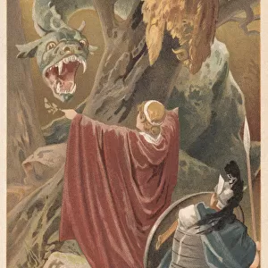 The Dragon Guarding the Golden Fleece Against Jason, published 1897