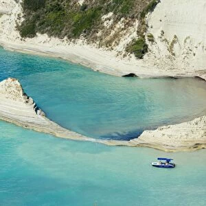 Drastis Cape on Corfu Island, Ionian Islands, Greece