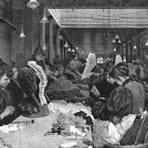 Dressmakers In A Department Store