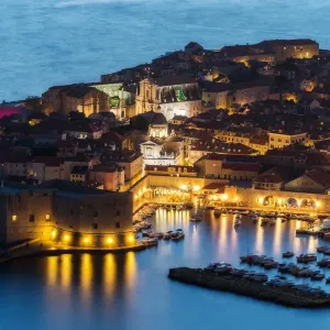 Dubrovnik Harbor, Croatia Dubrovnik Harbor, Croatia