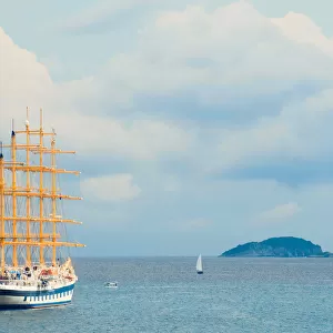 Dubrovnik, a vessel in the Adriatic sea