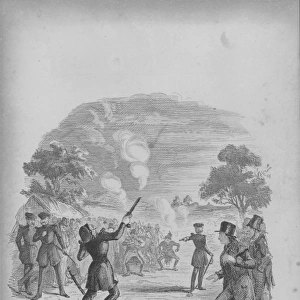 The Duel In London With Pistols