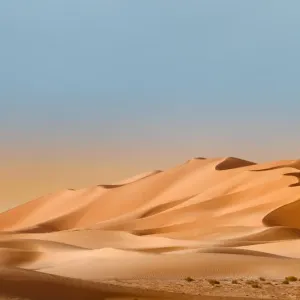 Abstract Sand Dunes Print, Sahara Desert Landscape Abstract Sand Dunes Print, Sahara Desert Landscape