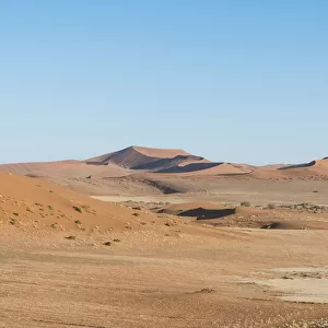 Dunes, Sossusvlei, UNESCO World Heritage Site, Namib Desert, Namibia