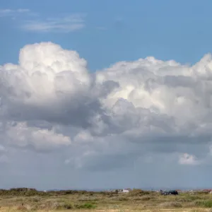 Dungeness Lighthouse and Clouds