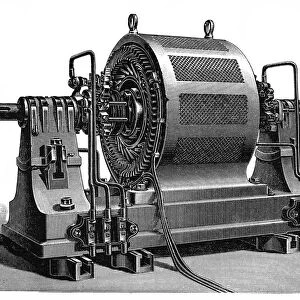 Dynamo generator, historical illustration