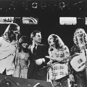 Eagles with Governor Brown and Linda Ronstadt