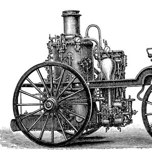 Early fire steam engine