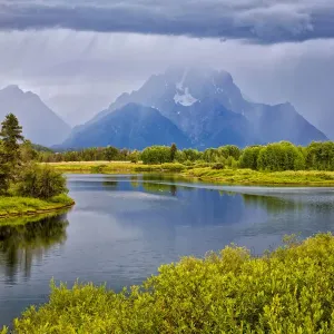 Early Morning Light at Oxbow Bend Print Early Morning Light at Oxbow Bend Print