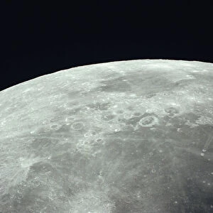 Earths moon taken from the Apollo 16 spacecraft, april 1972