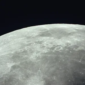 Earths moon taken from the Apollo 16 spacecraft, april 1972 Earths moon taken from the Apollo 16 spacecraft, april 1972