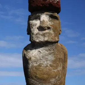 Easter Island Moai Print, Ahu Tongariki Easter Island Moai Print, Ahu Tongariki