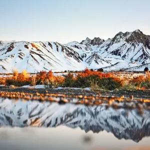 Eastern sierra mountains at sunset Eastern sierra mountains at sunset