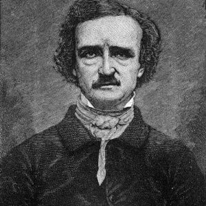 Print of Edgar Allan Poe, American author Print of Edgar Allan Poe, American author