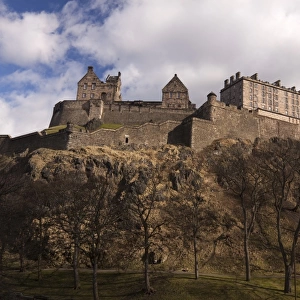 Edinburgh Castle in Scotland, UK