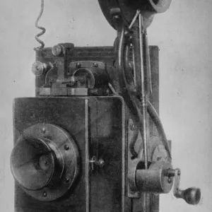 Thomas Edison's 1911 Motograph Telephone Print Thomas Edison's 1911 Motograph Telephone Print