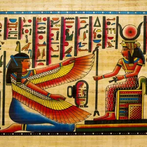 Egyptian ancient papyrus Egyptian ancient papyrus