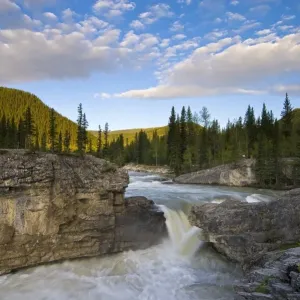 Elbow Falls Print, Kananaskis Alberta Landscape Elbow Falls Print, Kananaskis Alberta Landscape