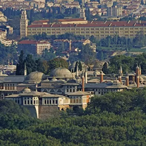 Elevated view of Topkapi Palace