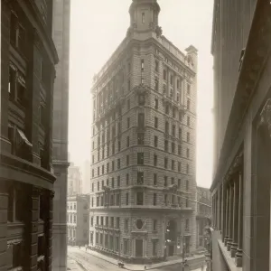 Elias F. Noyes Building Print, 1910s New York City View Elias F. Noyes Building Print, 1910s New York City View