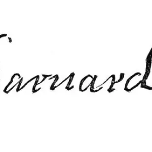 Elizabeth Barnard's Signature and Seal Print Elizabeth Barnard's Signature and Seal Print
