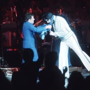 Elvis Presley in concert in Las Vegas Elvis Presley in concert in Las Vegas