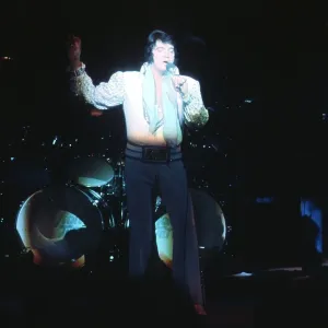 Elvis Presley in concert in Las Vegas Elvis Presley in concert in Las Vegas