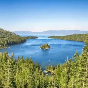 Emerald Bay, Lake Tahoe, California Emerald Bay, Lake Tahoe, California