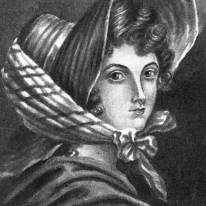 Emily Bronte Print circa 1835 Emily Bronte Print circa 1835