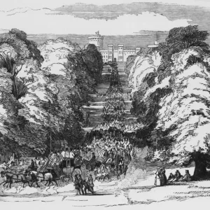1846 En Route To Ascot Print 1846 En Route To Ascot Print