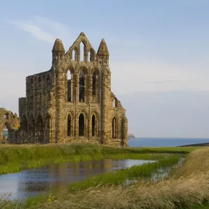 England, North Yorkshire, Whitby, Benedictine Abbey ruins England, North Yorkshire, Whitby, Benedictine Abbey ruins