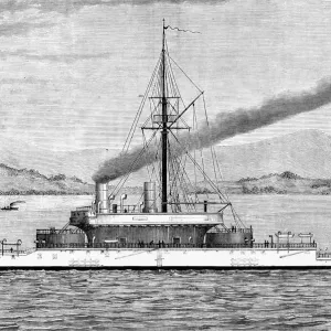 English Ship Devastation Print