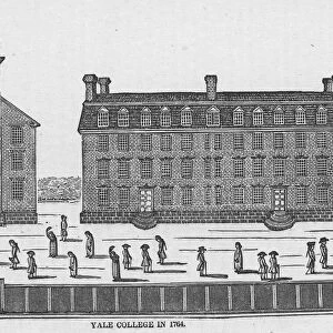 Engraving of Yale College