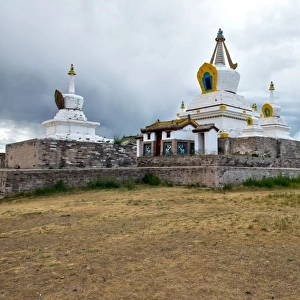 Erdene Zuu Monastery at city of Karakorum of A-vAorkhangai Province Mongolia