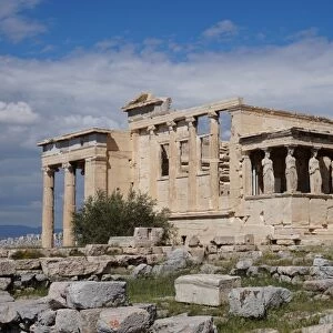 Erechtheion Temple, Stones, Athens, Greece